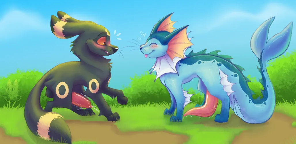 Getting a Little Excited (MiaumiauArt) by DL2828