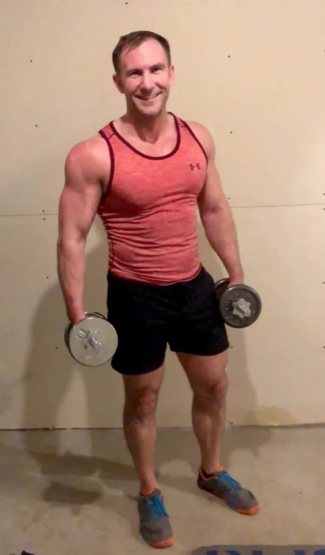 Getting a workout in over in my buddies basement posted by Huskyspeedy