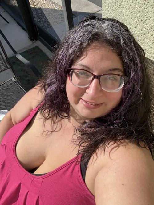 Getting as much sun as I can! by VioletRaven689