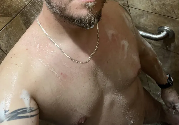 Getting clean after a long day by Suspicious-Dig-11