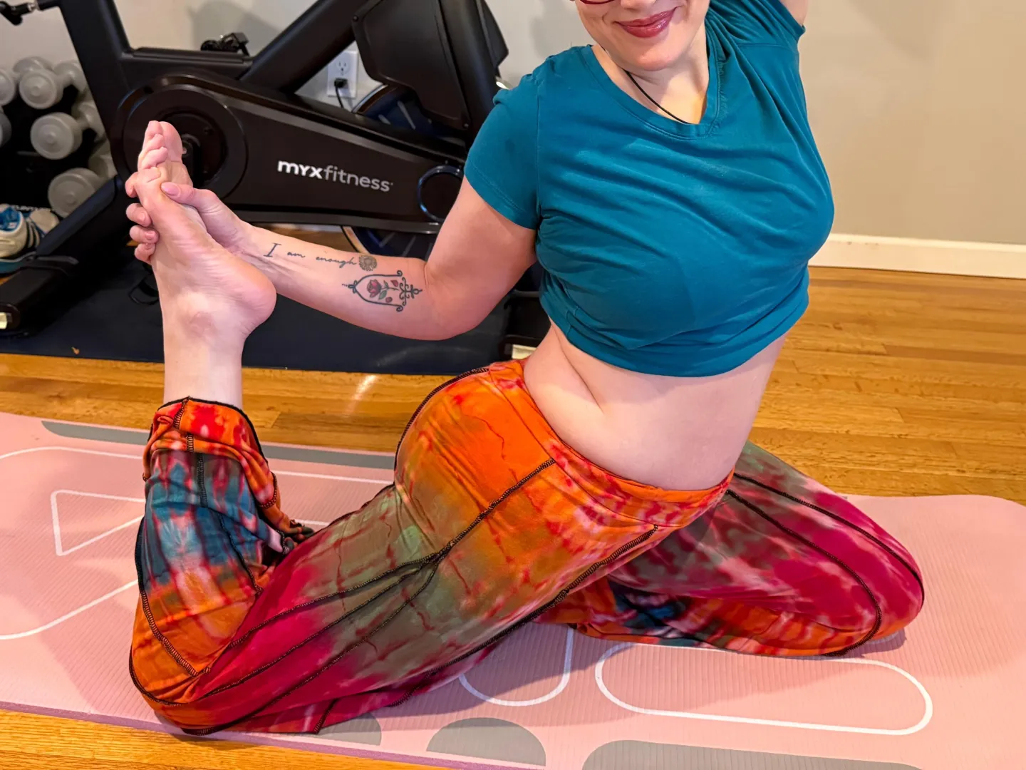 Getting grounded for our GFE with some yoga posted by BabygirlLuneStar