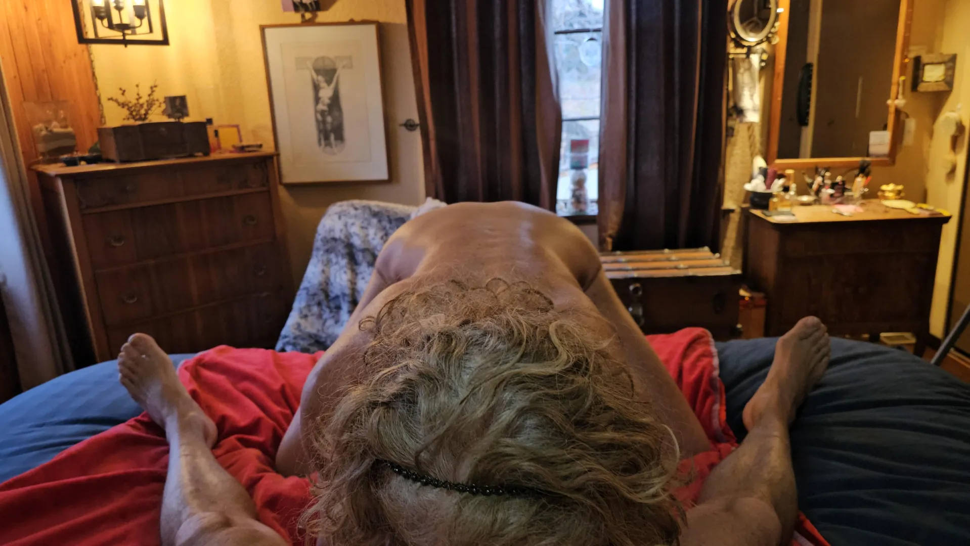 Getting ready for superbowl this afternoon posted by SheswitmeYou