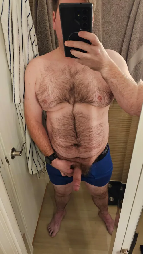 Getting ready for work and wondering if someone would like this dad bod (35) by Ok_Expert_4284