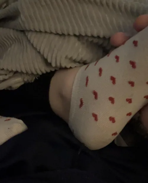 gfs valentines day socks by britishfootcouple