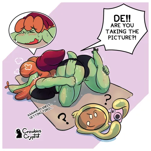 Giny is doing the thing! - Abibyama pose by CrowbiusCryptid