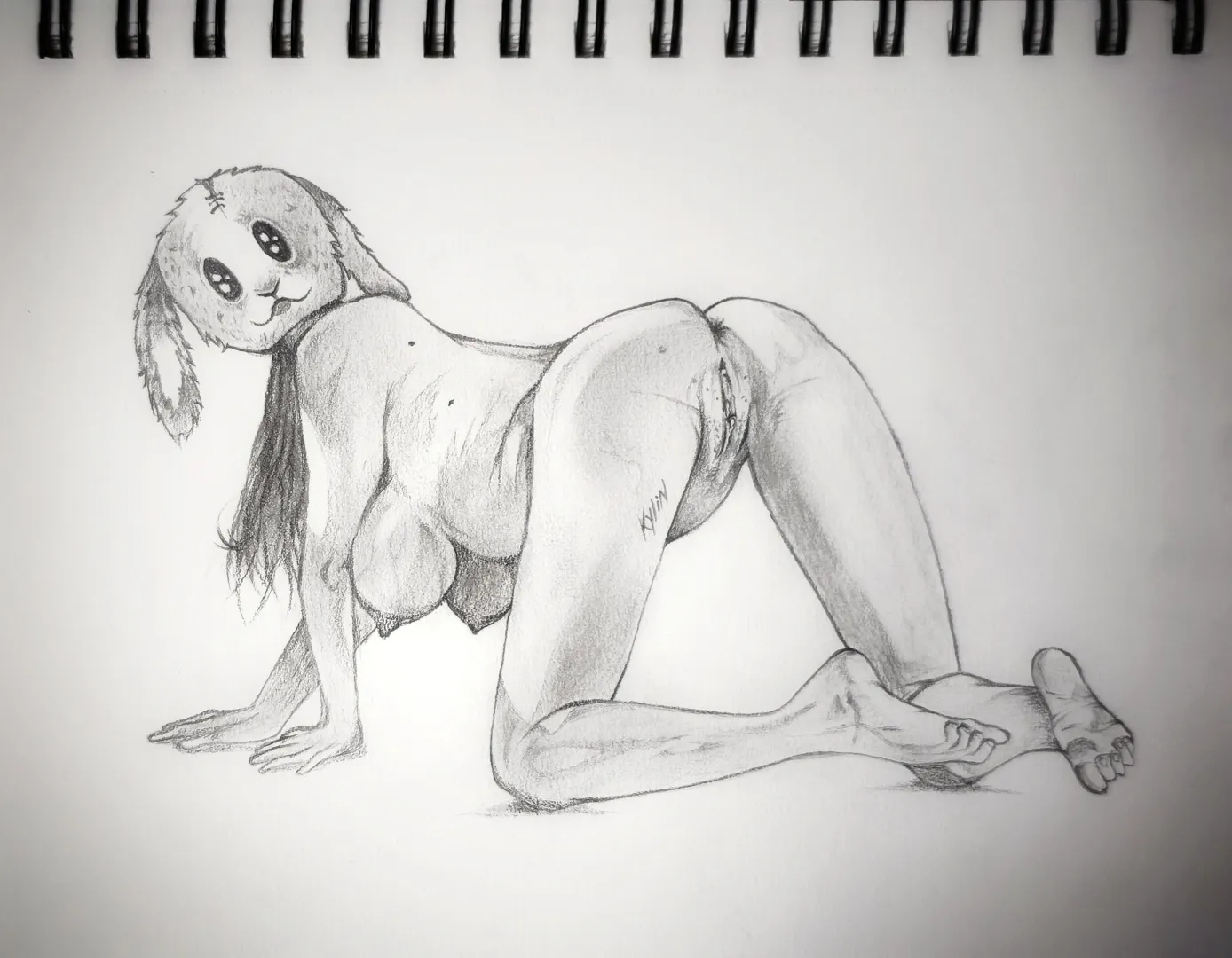 Girl with bunny mask posted by cum-ba-khat