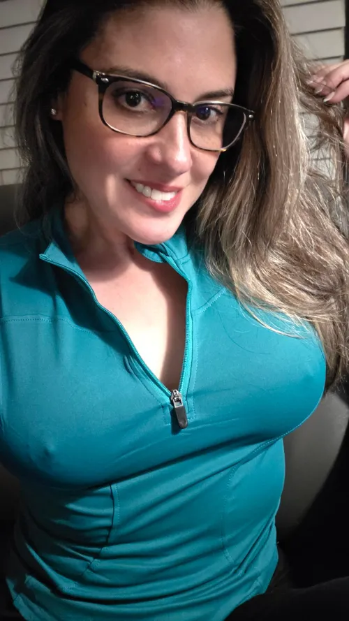 Glasses on and settled in. Stay like this? by cc51817