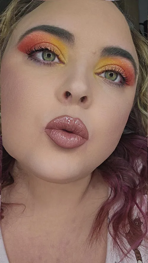 Glossy and nude by lipstickprincessxxx