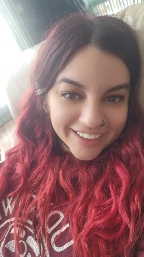 Glowing and smiling posted by SugarBellz