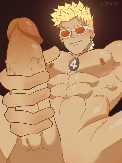 “Go on, feel my human’s torch” (@keenkyz) by rossequartz