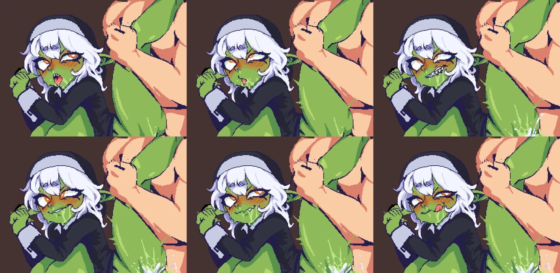 Gobbo nun. WIP posted by LexTheBodyCartograph