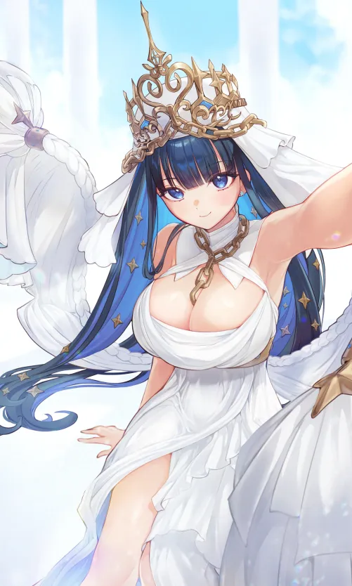 Goddess Kronii [Hololive EN Promise] by xdragon2k