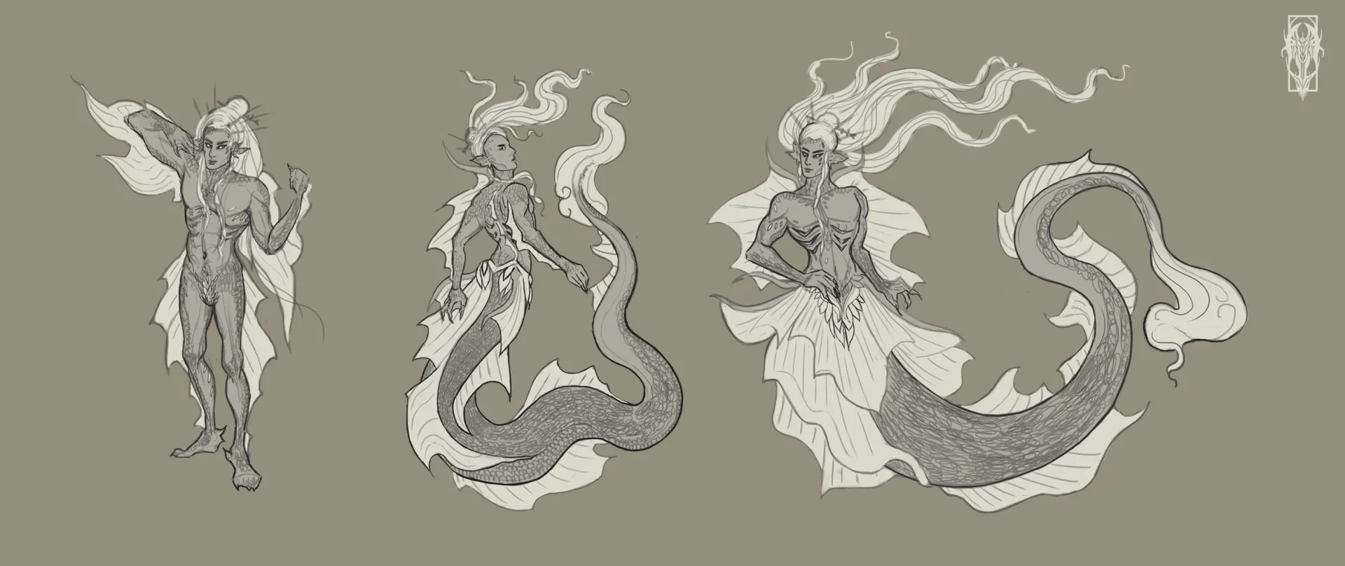 (Gods Are Real) Journey To The North Bai Yu Concept Art (Completed), by Me posted by TheBlackHorned