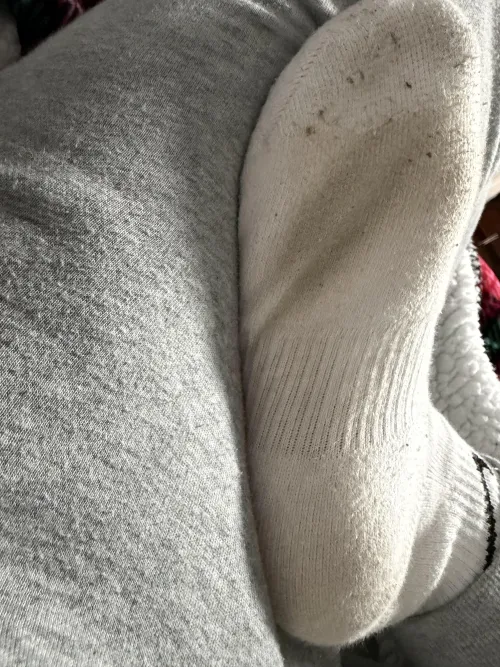 Going on 3 days of wear and just finished my 3 mile run this morning. Whew these feet are sweaty and tired. Free shipping in US. Telegram - SexyGingerGoddess by SexyGingerGoddess13