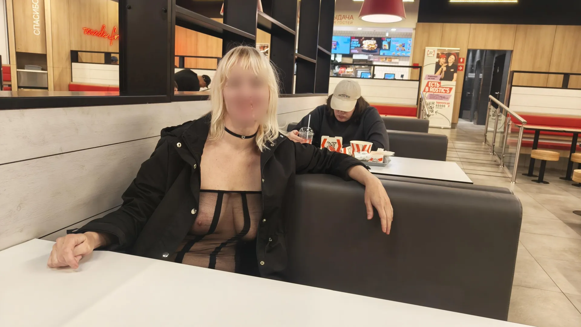 Going to KFC, top view, above the table posted by PROSTOTUT