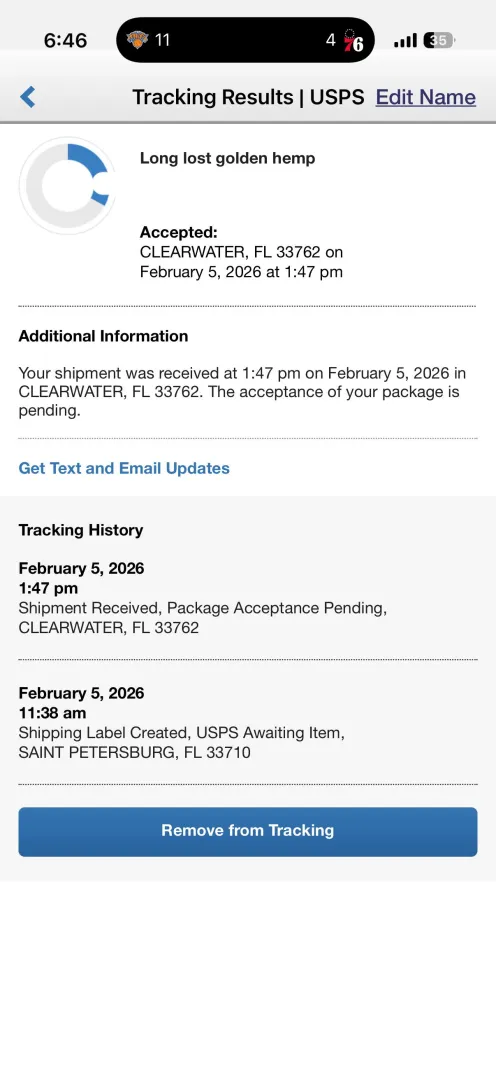 Golden hemp shipping posted by CranberryUnited9218