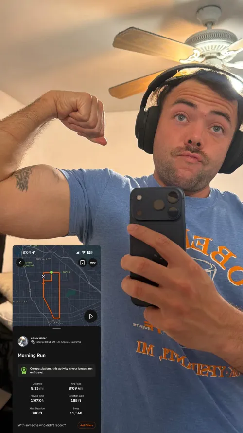 Good 8+ mile run today by No_Worker6240