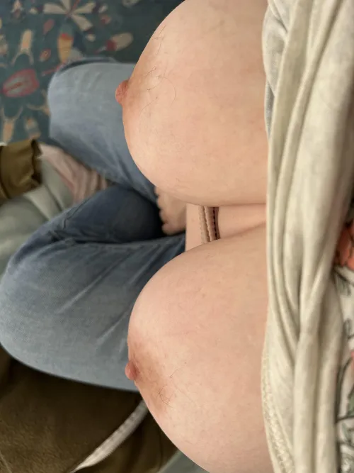 good morning from me and my hairy nips ☺️ by 420nymphh