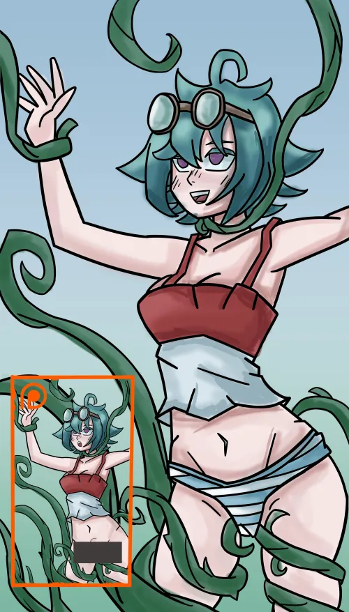 Good plant (art by me) by AmaiDoku