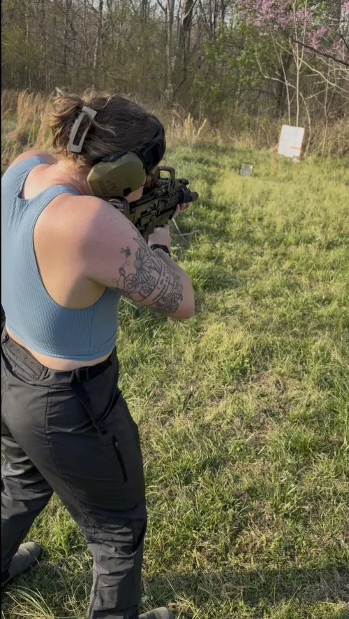 Good weather means outdoor shooting season by Miss_cWhite