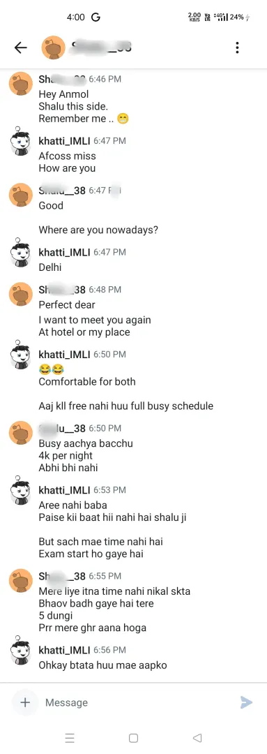 Goodwill or Wot . As a masseur I will help you in relaxing both your body‍♀️ and Mind stress. Comment me or message me posted by khatti_IMLI