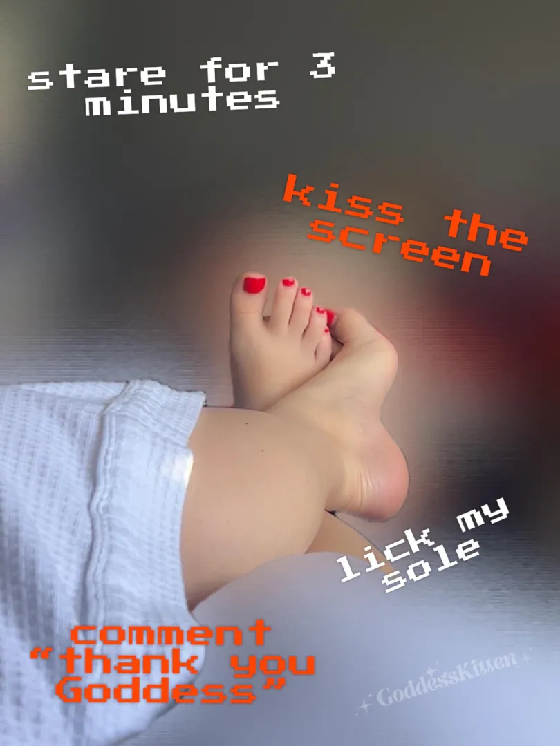 Goon to my clean soles and toes posted by sexykitten421