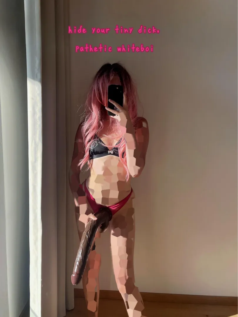 Goon to this huge dildo, pathetic whiteboi ♠️ posted by PinkDolxo