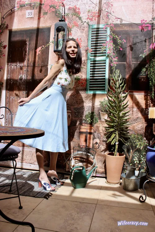 Gorgeous Stacie in the atrium by IllEarth5995