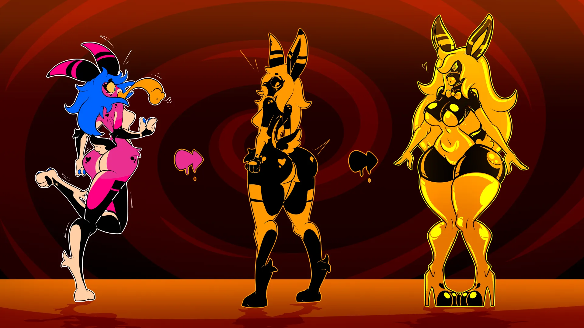 [GorilaInvisible] Bimbo Lips Parasite Dronification posted by No-Accident373