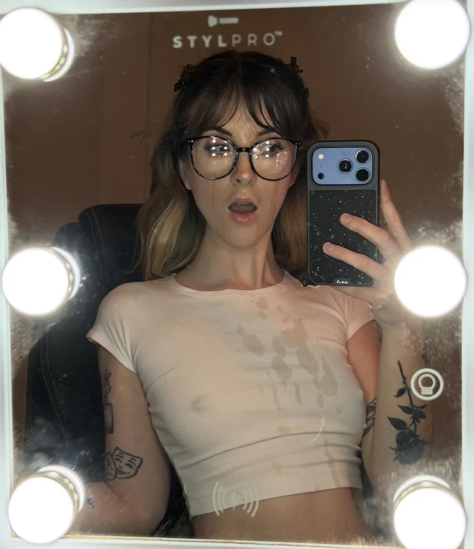 got a lil something on my shirt posted by jadevowofficial