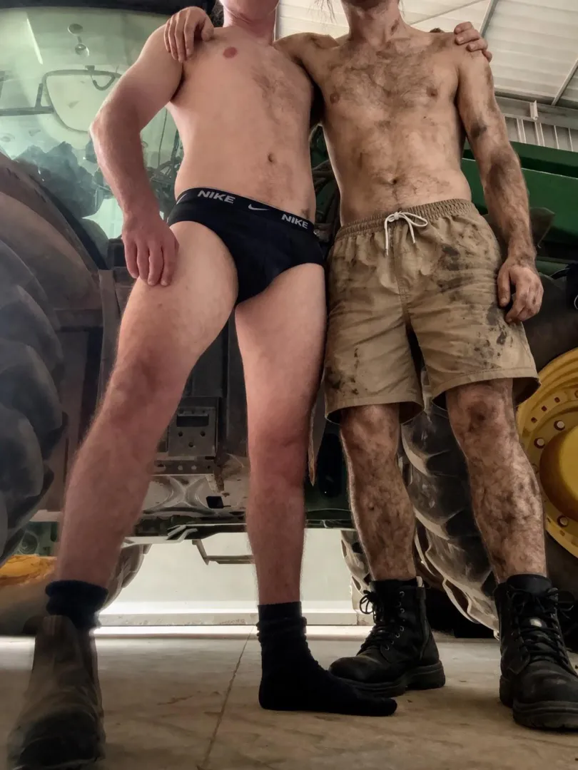 Got a little greasy today posted by farm-dirt-sweat-musk