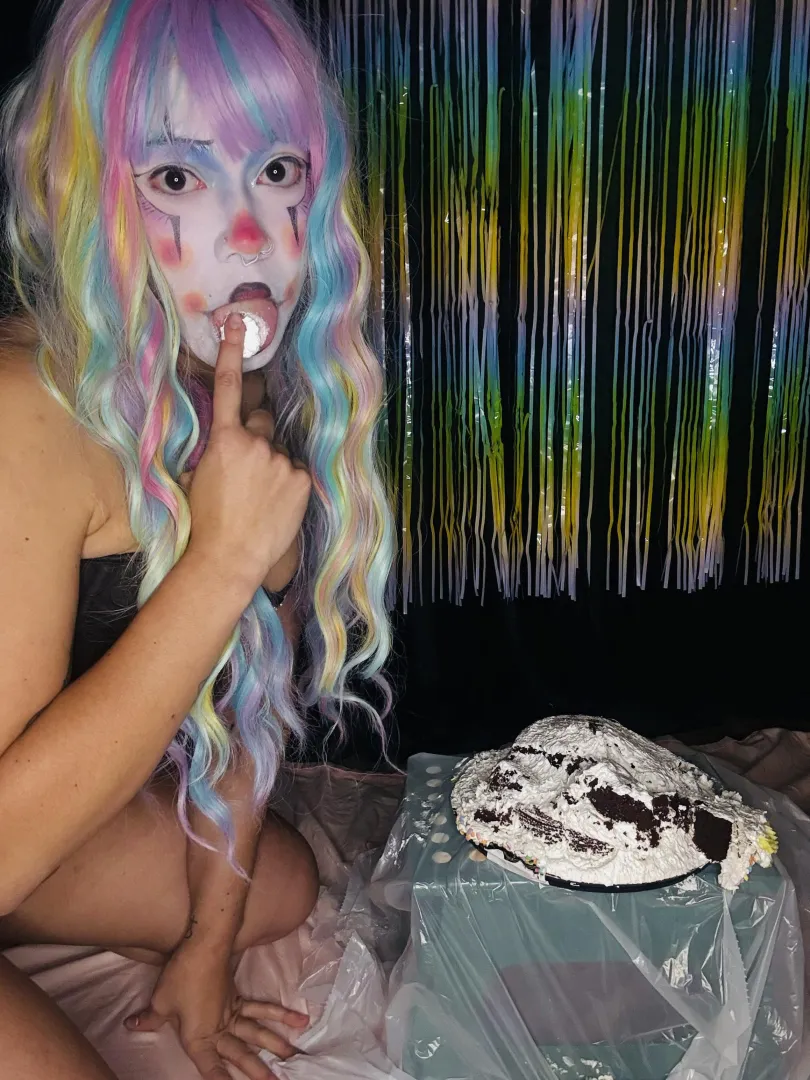 Got carried away celebrating the other day  posted by CreamPyeTheClown