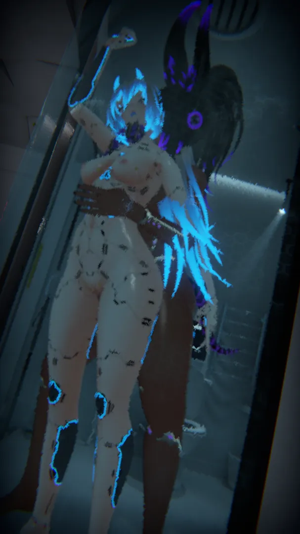 Got caught in the shower posted by VRC-Gynoid