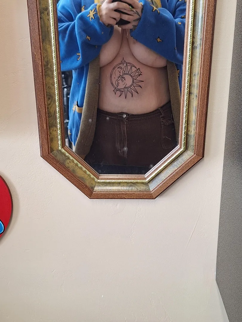 Got tattooed with my tits out infront of a window. Too bad nobody was walking by to appropriate it posted by ConfidenceExact9906