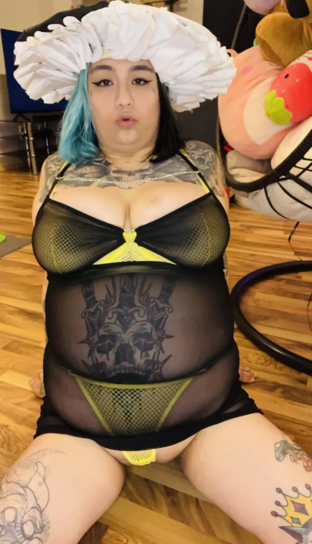 Goth bbw with a split tongue  posted by DisastrousWasabi7070
