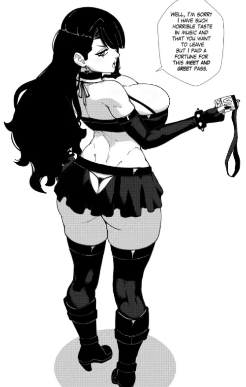 Goth chicks are the best by erokingu85