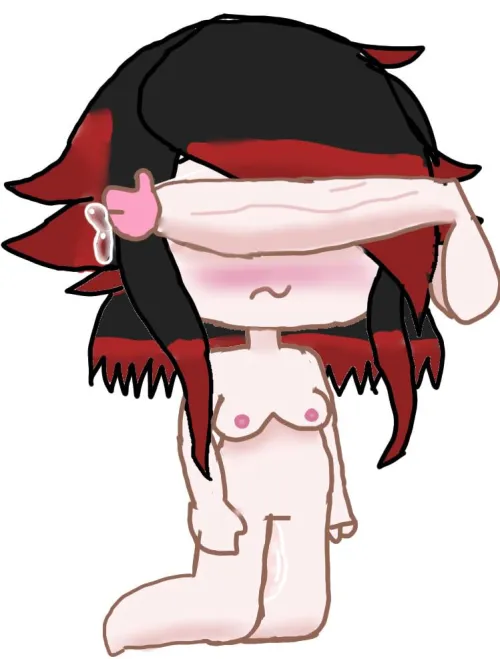 Goth(ish) girl about to receive a pounding~ by Alternatum4