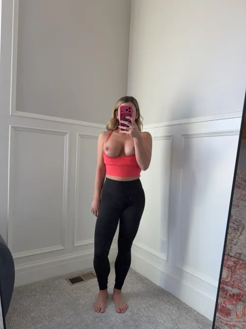 Gotta let the girls breathe sometimes by Real_Hot_Mom