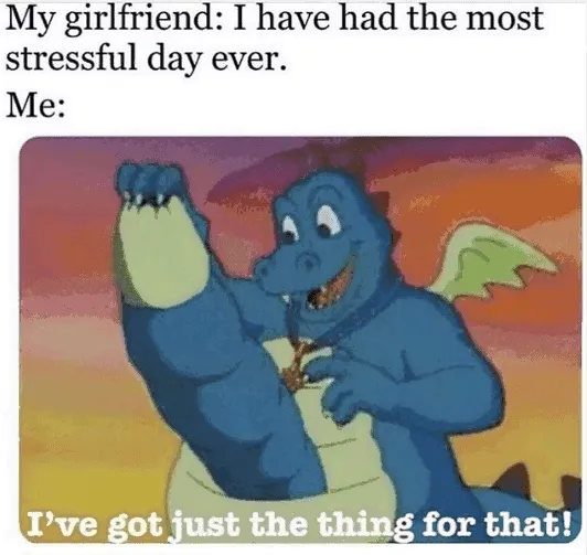 Gotta pull out the stress reliever posted by omniscient_swamp_pup