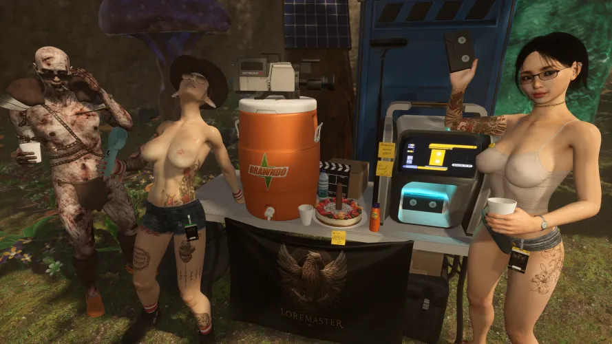 Grab your drink and come party with our crew. We have so much to explore in this galaxy.  (Captain Hardcore) by AntiZeroGames