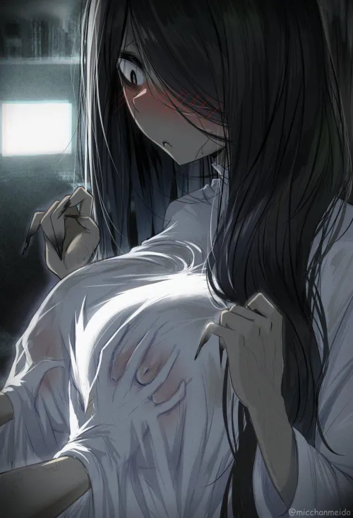 Grabbing Sadako’s tits (みっちゃん Micchan) [The Ring] by FemmeBlight5