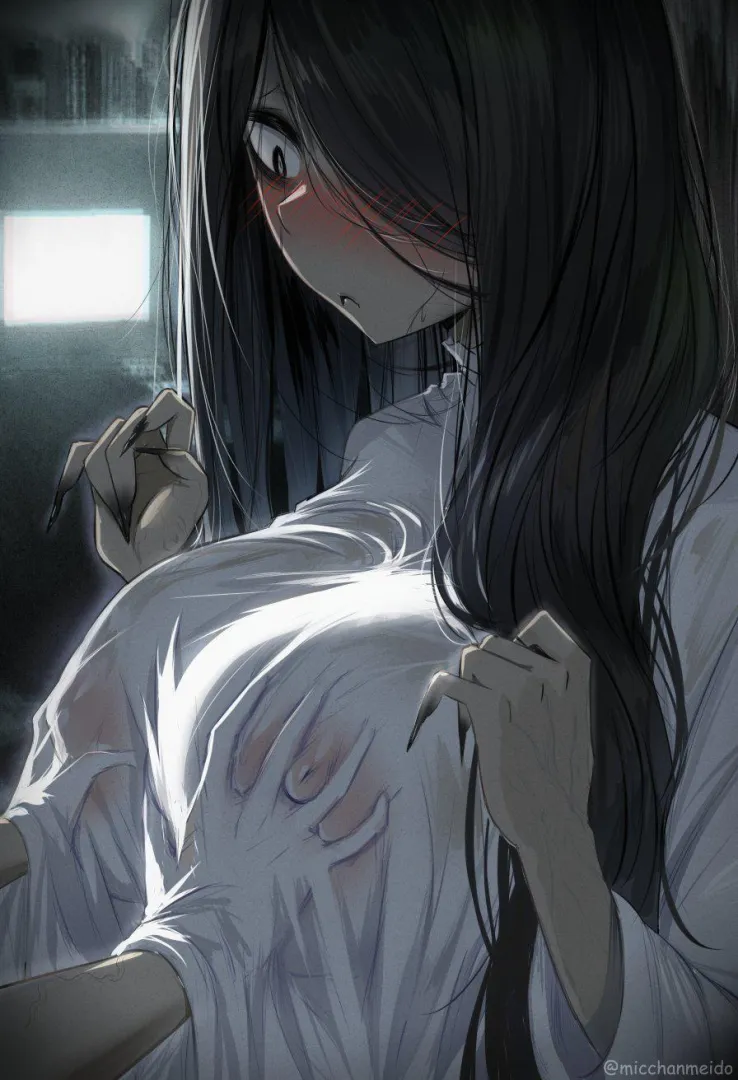 Grabbing Sadako’s tits (みっちゃん Micchan) [The Ring] posted by FemmeBlight5