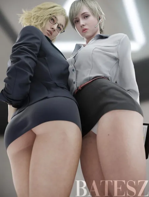 Grace & Sherry (Batesz) [Resident Evil Requiem] by mustachy-