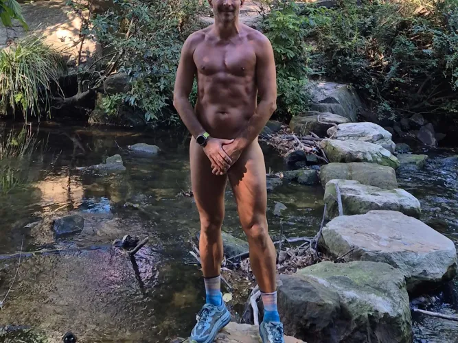 Grateful for the mid run cool spot by publicnakedrun