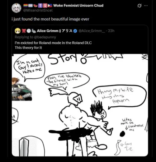 Grimm corrects ronald McDonald from popular hit game limbus library by Ancient_Doctor_7738