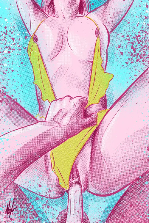 “Grip” by Night by NudeDrawingsByNight