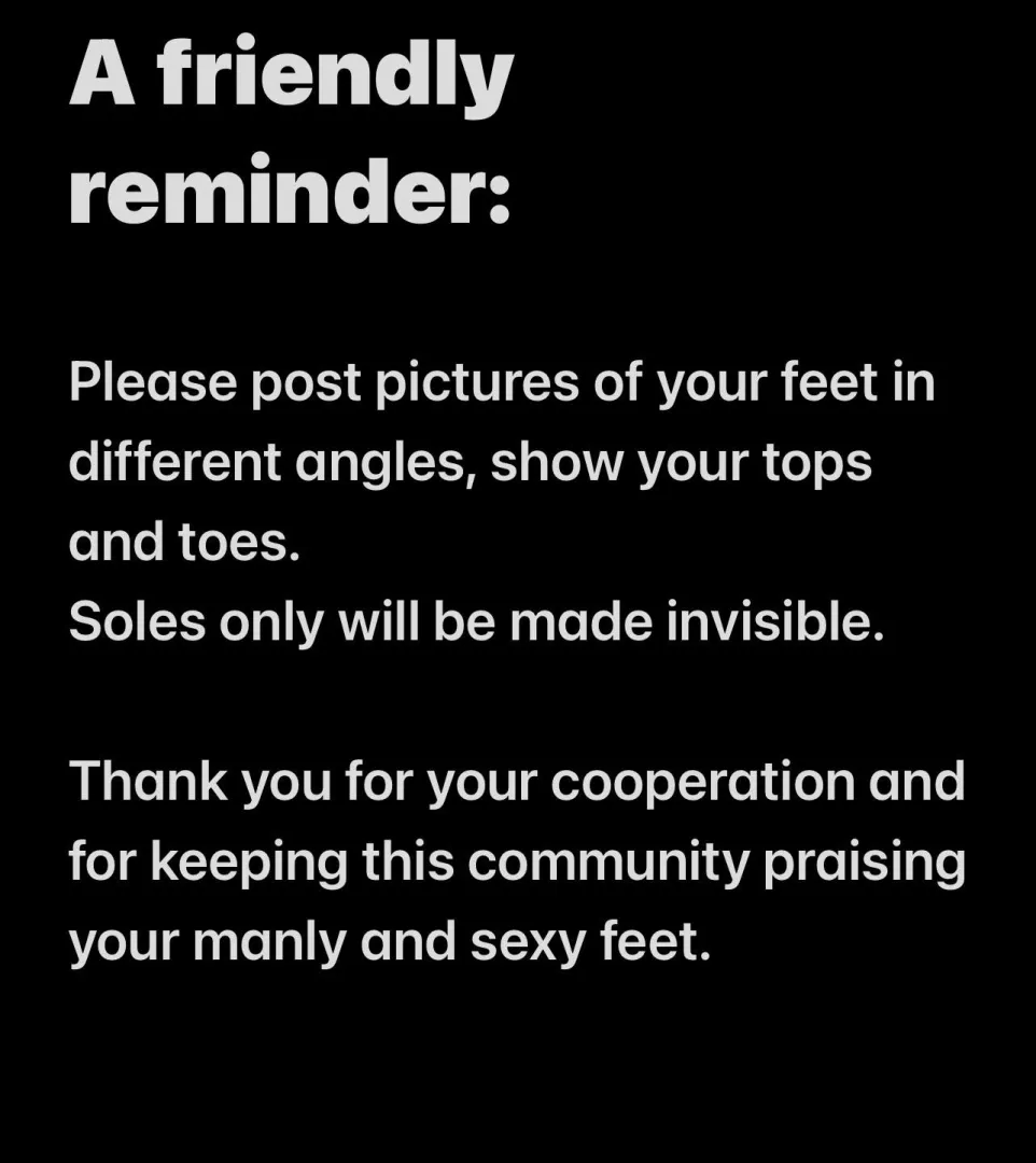 Guidelines: posted by tonymanpleaser