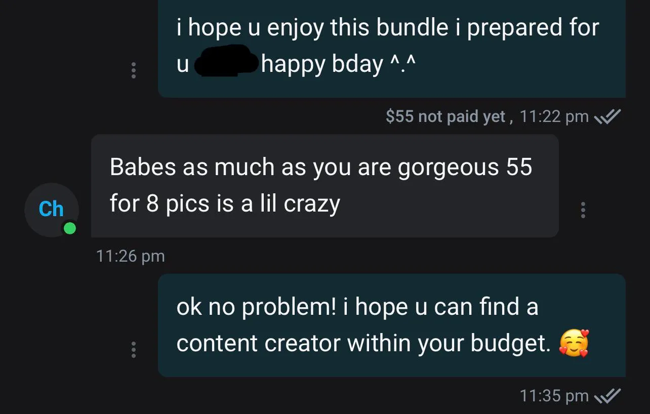 guys like this aren’t subs, they’re just bored of porn and broke. posted by kittensburnbook