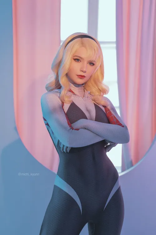 Gwen Stacy (Michi) [Spider-woman] by CosplayerMod