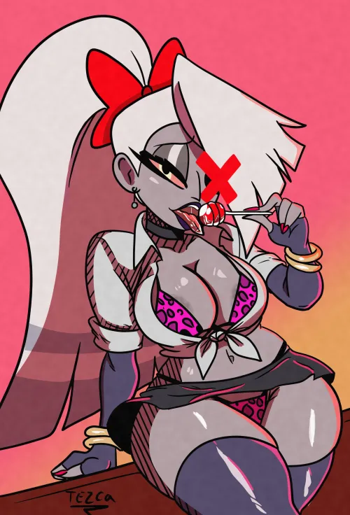 Gyaru Vaggie (TezcaArt on X) by Tezcatolipoca